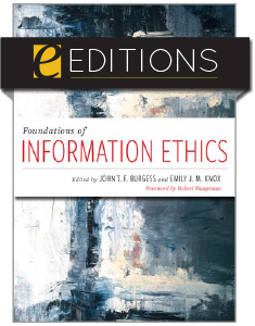 Image for Foundations of Information Ethics—eEditions PDF e-book