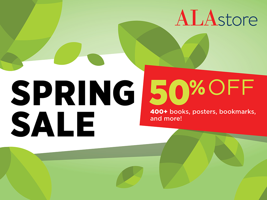 Save 50% on more than 400 products during the ALA Store Spring Sale