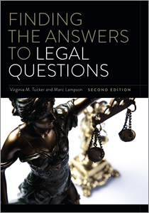 Image for Finding the Answers to Legal Questions, Second Edition