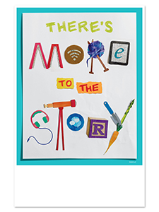 Image for There's More to the Story Mini Poster File