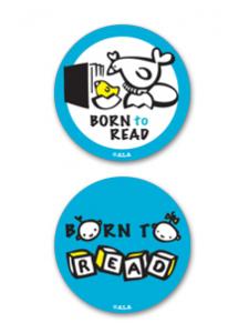 Image for Born to Read Stickers