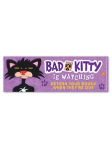 Image for Bad Kitty is Watching Bookmark