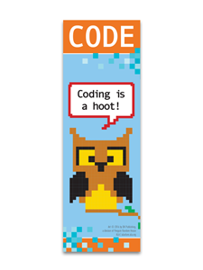 Image for Coding is a Hoot Bookmark