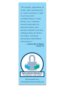 Image for Inclusive Privacy Bookmark