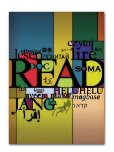 Image for Multilingual Multicolor Notecards