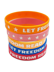 Image for Let Freedom Read Bracelets