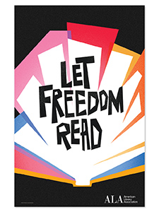 Image for Let Freedom Read Poster