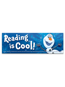 Image for Olaf Reading is Cool Bookmark
