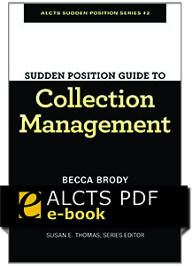 Image for Sudden Position Guide to Collection Management—eEditions PDF e-book