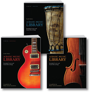 Image for 3-VOLUME SET of A Basic Music Library, Fourth Edition