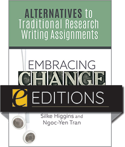 Image for Embracing Change: Alternatives to Traditional Research Writing Assignments— eEditions PDF e-book