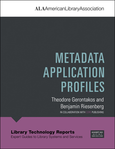 book cover for Metadata Application Profiles