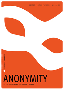 book cover for Anonymity