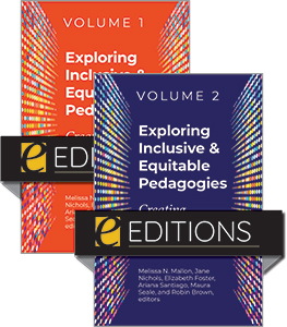 Image for Exploring Inclusive & Equitable Pedagogies: Creating Space for All Learners (2-Volume Set)—eEditions PDF e-book