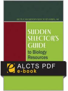 Image for Sudden Selector's Guide to Biology Resources--PDF e-book