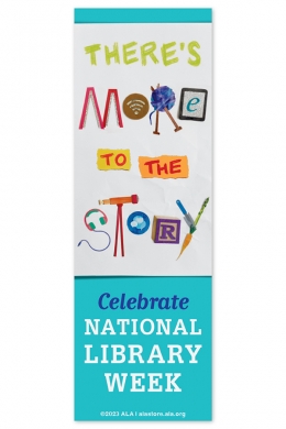 2023 National Library Week Bookmark