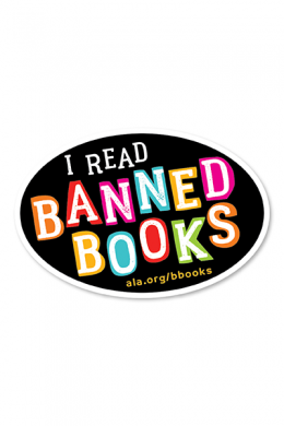 I Read Banned Books Sticker