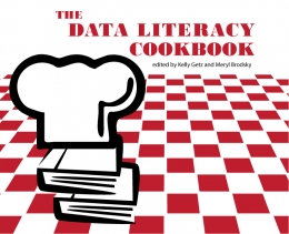 book cover for The Data Literacy Cookbook