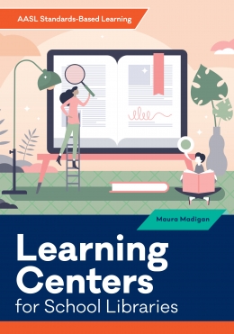 book cover for Learning Centers for School Libraries 