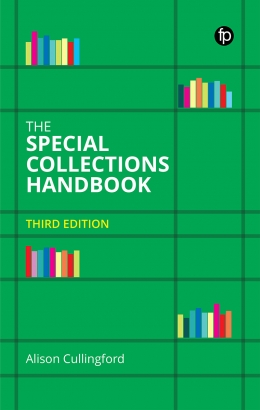book cover for The Special Collections Handbook, Third Edition
