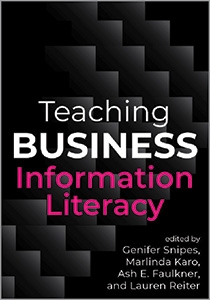 book cover for Teaching Business Information Literacy