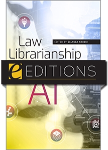 product image for Law Librarianship in the Age of AI—e-book