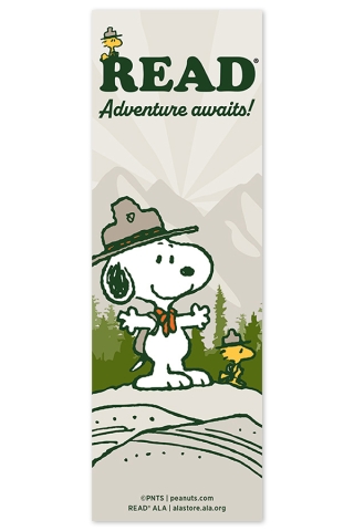 Camp Snoopy READ Bookmark