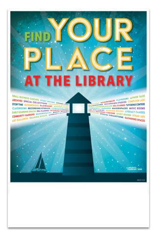 Find Your Place Mini Poster