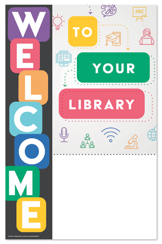 Welcome Library Mini Poster File