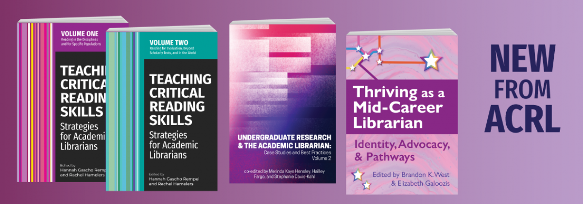 browse new titles from ACRL