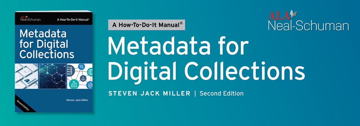 book cover for Metadata for Digital Collections, Second Edition